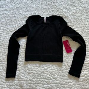 Commando Long Sleeve Cropped Top